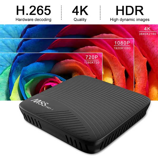 4k андроид приставка Mecool M8S Pro L