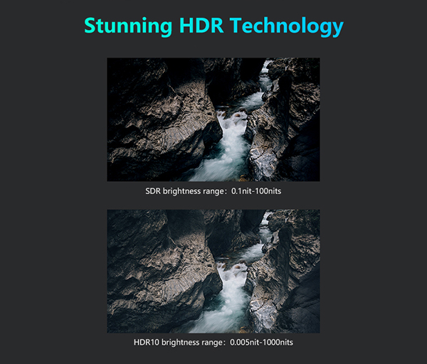 HDR media player