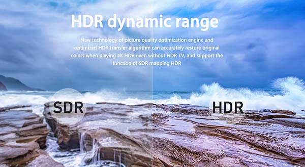 HDR глубина цвета в Z10 Zidoo фото