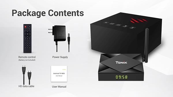 комплектация tanix tx6s