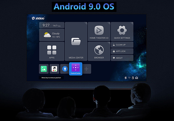 Android 9 Zidoo Z10 Pro