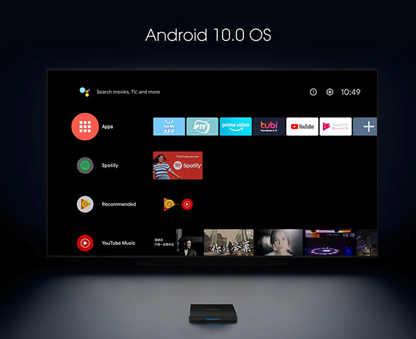 Android TV 10 Mecool KM6