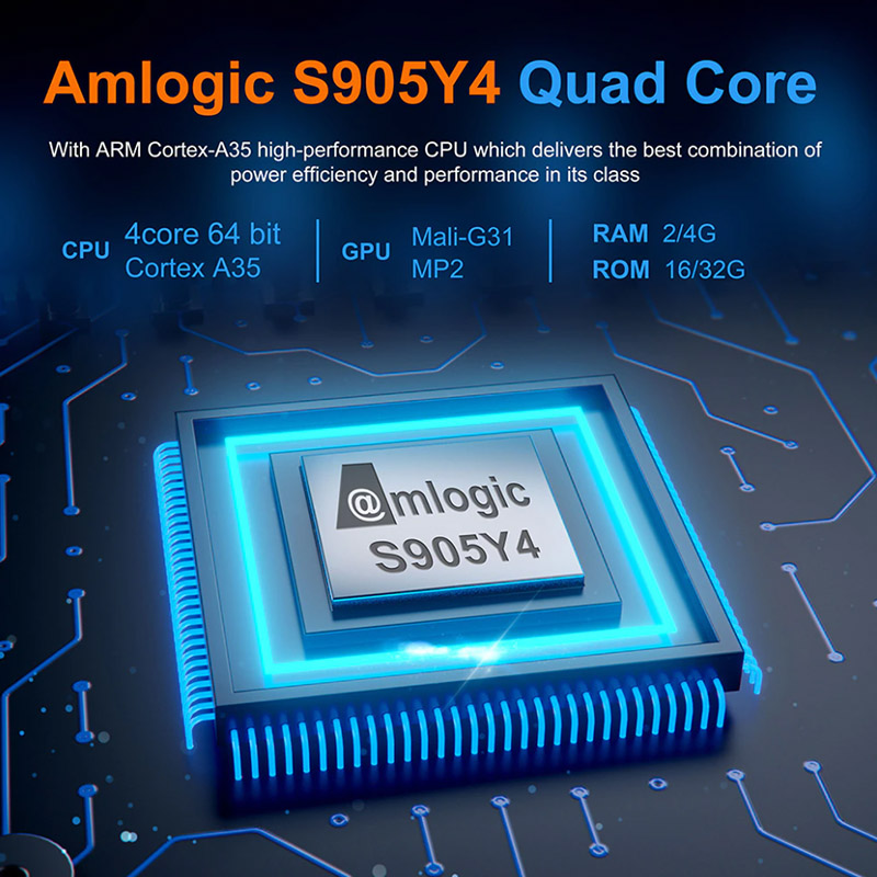 x98 s500 amlogic s905y4