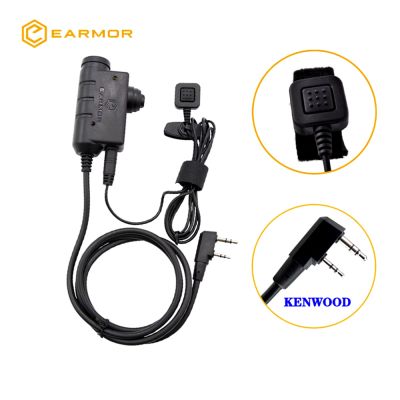 Earmor M52 PTT для радиостанции Kenwood и Baofeng
